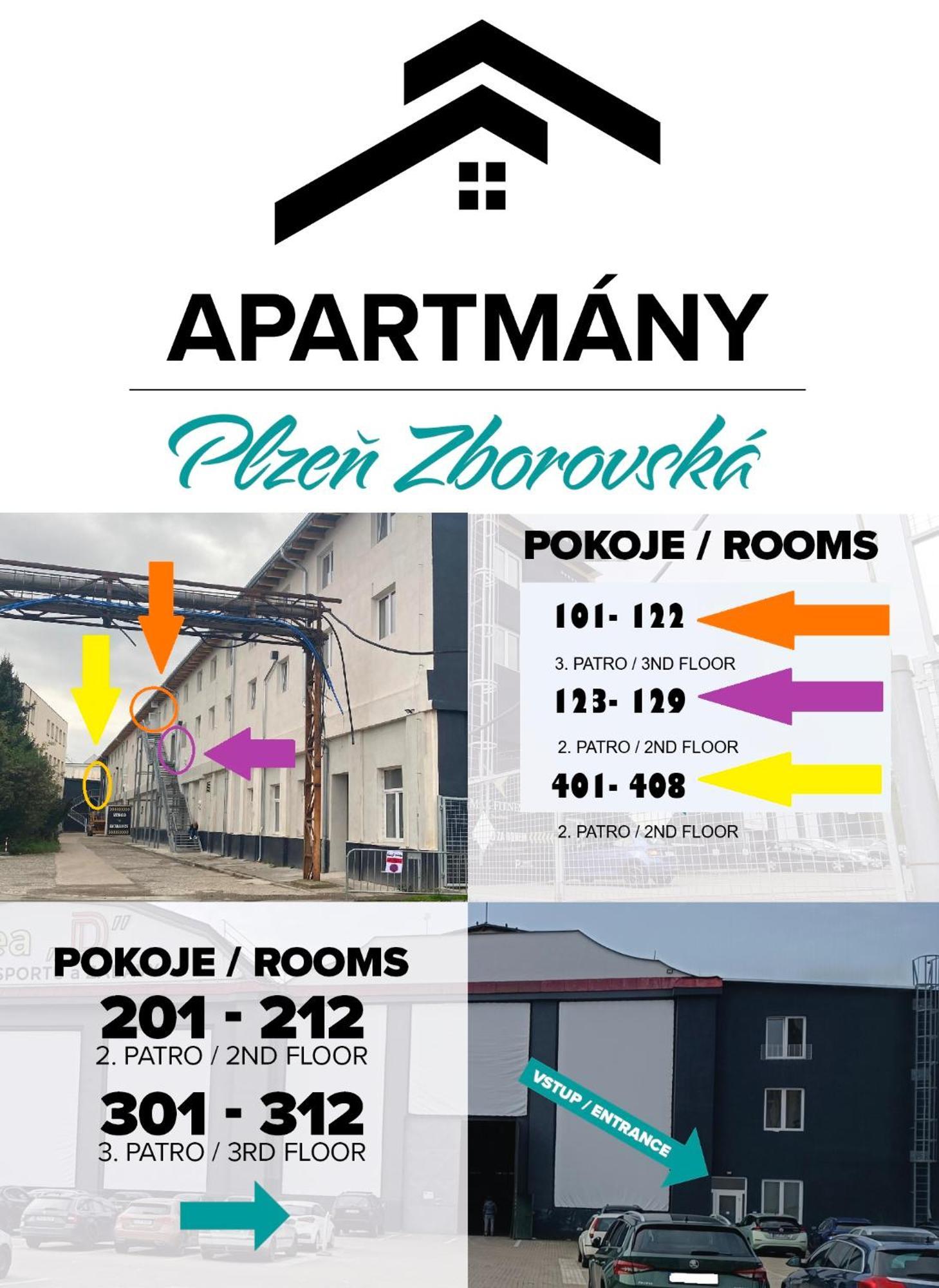 Apartmany Plzen Zborovska 22 A Ngoại thất bức ảnh